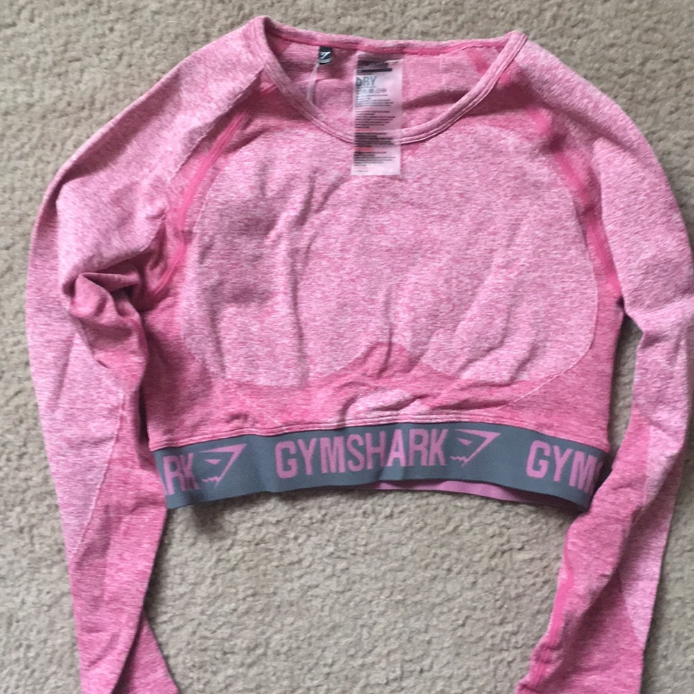Gymshark flex long sleeve crop top